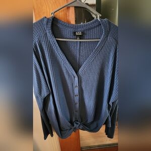 Ana Long Sleeve Tied Shirt